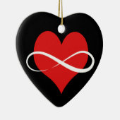 Infinite hart keramisch ornament (Rechts)