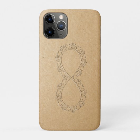 Infinite Love Dog Paw Print Case-Mate iPhone Case (Achterkant)