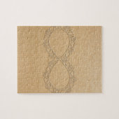 Infinite Love Dog Paw Print Legpuzzel (Horizontaal)