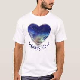 Infinite Love - Galaxy Heart T-shirt