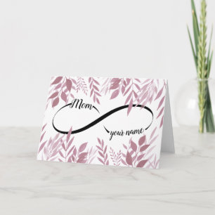 Infinite Love Mam Gift Kaart
