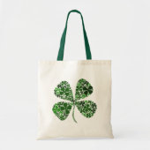 Infinite Luck 4-leaf Clover Tote Bag (Voorkant)