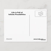 Infinite mogelijkheden Post Card Briefkaart (Achterkant)
