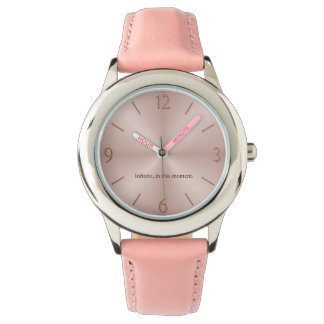 Infinite Moment Watch — Blush-editie Horloge