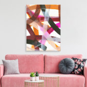 Infinite pad II Canvas Afdruk (Insitu (Woonkamer))