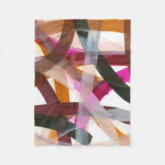 Infinite pad II Fleece Deken (Voorkant)