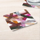 Infinite pad II Kartonnen Onderzetters (Schuin)