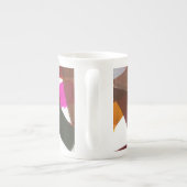 Infinite pad II Porselein Kop (Achterkant)