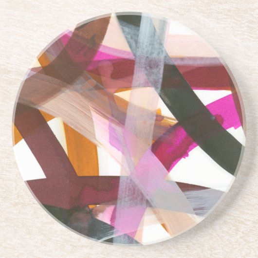 Infinite pad II Zandsteen Onderzetter (Voorkant)