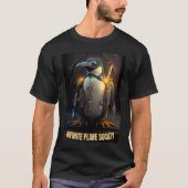 Infinite Plane Society Steampunk Pengiun T-shirt (Voorkant)