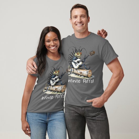 Infinite Riffs Muzikant T-shirt (Unisex)