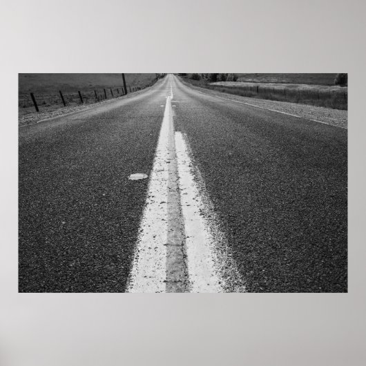 Infinite Road Poster, afdrukken Poster (Voorkant)