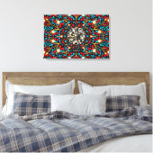 Infinite Sphere of Elegance & Euphoria Canvas Afdruk (Insitu (Slaapkamer))