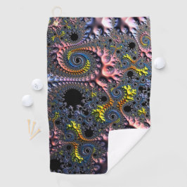 Infinite Spiral Realms Golfhanddoek