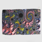 Infinite Spiral Realms Golfhanddoek (Horizontaal)