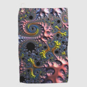 Infinite Spiral Realms Golfhanddoek (Voorkant)