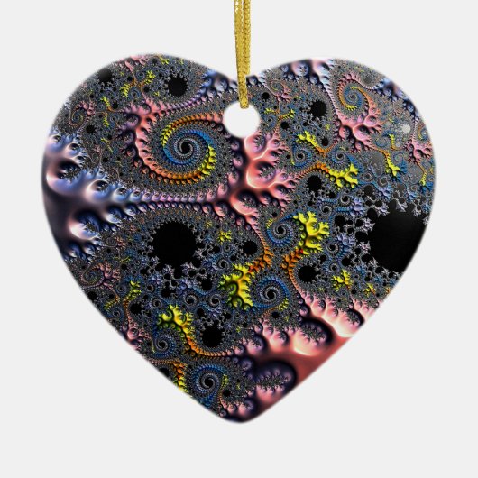 Infinite Spiral Realms Keramisch Ornament (Voorkant)