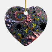 Infinite Spiral Realms Keramisch Ornament (Achterkant)