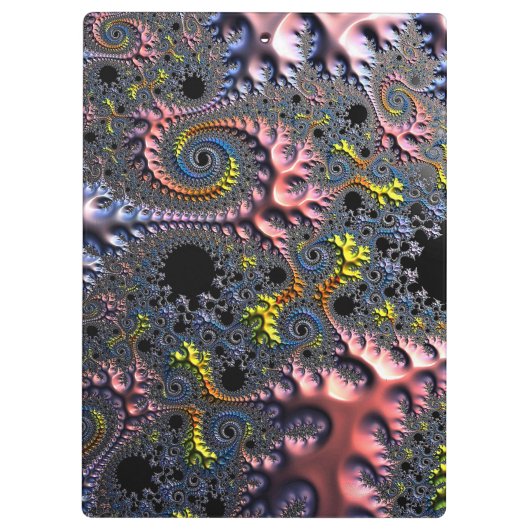 Infinite Spiral Realms Klembord (Achterkant)