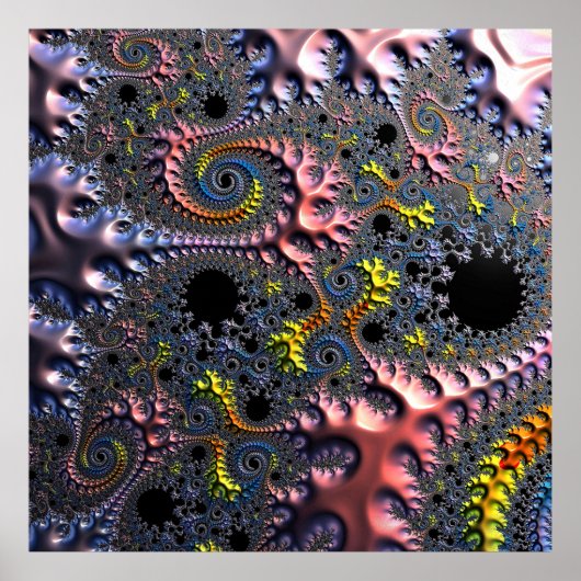 Infinite Spiral Realms Poster (Voorkant)