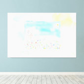 Infinite Spring Canvas Afdruk (Insitu (Houten vloer))