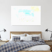 Infinite Spring Canvas Afdruk (Insitu (Slaapkamer))