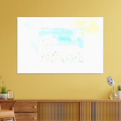 Infinite Spring Canvas Afdruk (Insitu (Woonkamer))