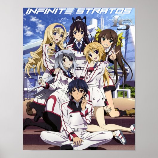Infinite stratos poster (Voorkant)