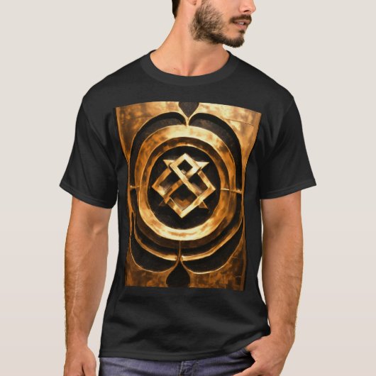 Infinite Symbol Brons T-shirt Collectie (Voorkant)