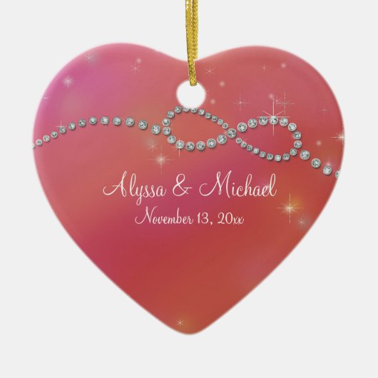 Infinite symbool Infinite liefhebber beklimmend li Keramisch Ornament (Voorkant)