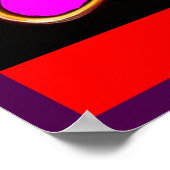 INFINITE TRUE LOVE kosmos wiskunde science natuur Poster (Hoek)