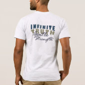Infinite Truth, Gentle Strength Men's T-Shirts (Achterkant)