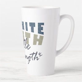 Infinite Truth, Gentle Strength Mugs & Cups Latte Mok