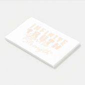 Infinite Truth, Gentle Strength Post-it® Notes (Schuin)