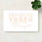 Infinite Truth, Gentle Strength Post-it® Notes (Kantoor)