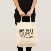 Infinite Truth, Gentle Strength Tote Bag (Voorkant (product))