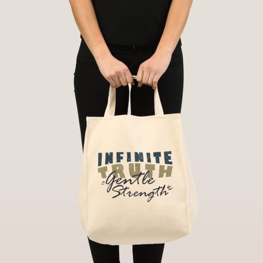 Infinite Truth, Gentle Strength Tote Bag (Voorkant (product))