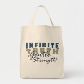 Infinite Truth, Gentle Strength Tote Bag (Voorkant)