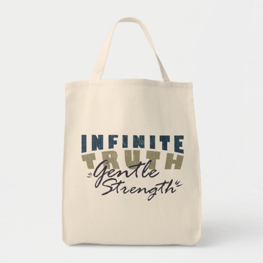 Infinite Truth, Gentle Strength Tote Bag (Voorkant)