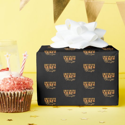 Infinite Truth, Gentle Strength Wrapping Paper Cadeaupapier (Verjaardagsfeest)