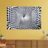 Infinite Vortex Canvas Afdruk (Insitu (Woonkamer))