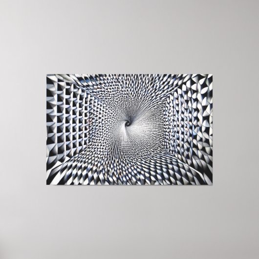Infinite Vortex Canvas Afdruk (Voorkant)