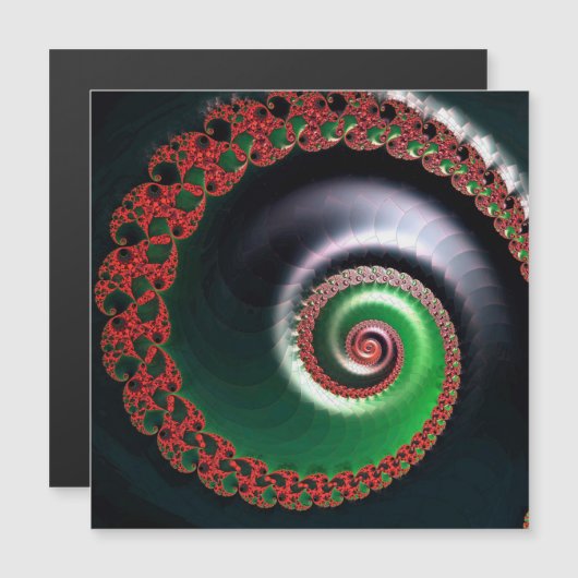 infinite whirl magnetische Kaart (Voorkant / Achterkant)