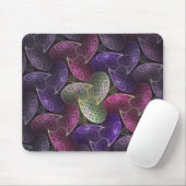 Infinite Wish Paars Abstract Patroon Muismat (Met muis)