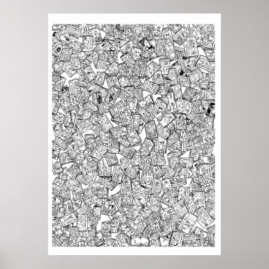 INFINITEIT COMICS POSTER (Voorkant)