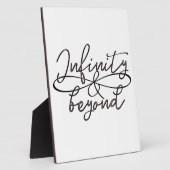 Infiniteit en verder dan eindeloze liefdesparen ty fotoplaat (Zijkant)