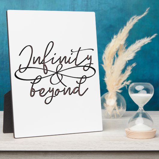 Infiniteit en verder dan eindeloze liefdesparen ty fotoplaat (Zijkant)