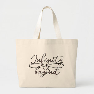 Infiniteit en verder dan eindeloze liefdesparen ty grote tote bag