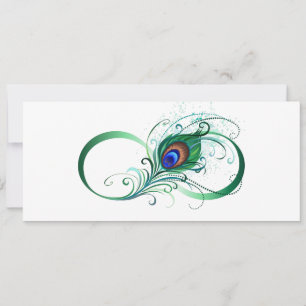 Infiniteitssymbool met Peacockdoether Aankondiging