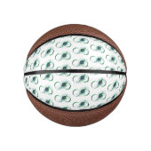 Infiniteitssymbool met Peacockdoether Basketbal (Voorkant)